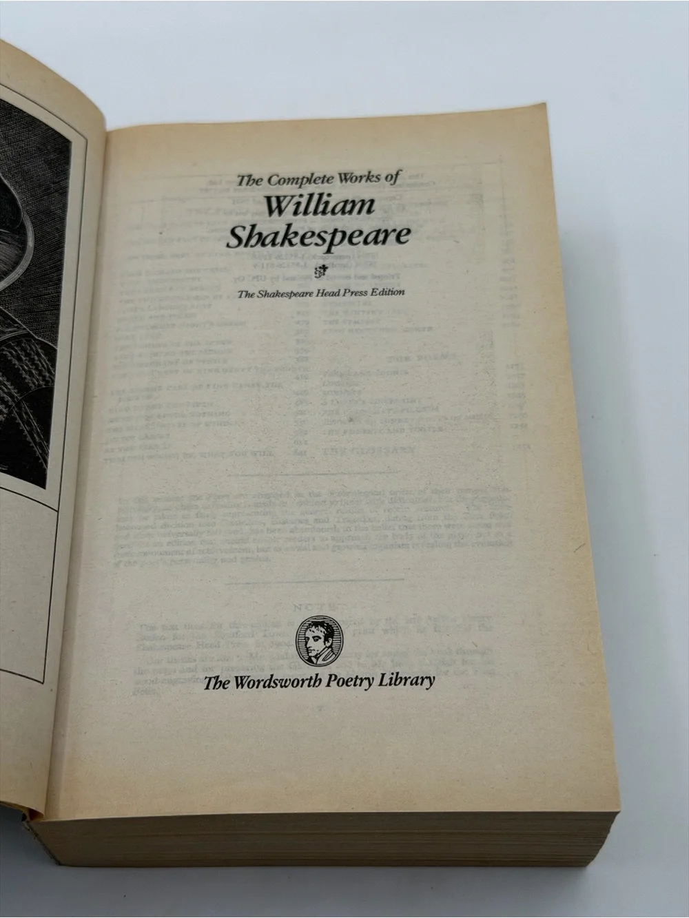 The Complete Works of William Shakespeare by The Wordsworth Poetry PB 1994